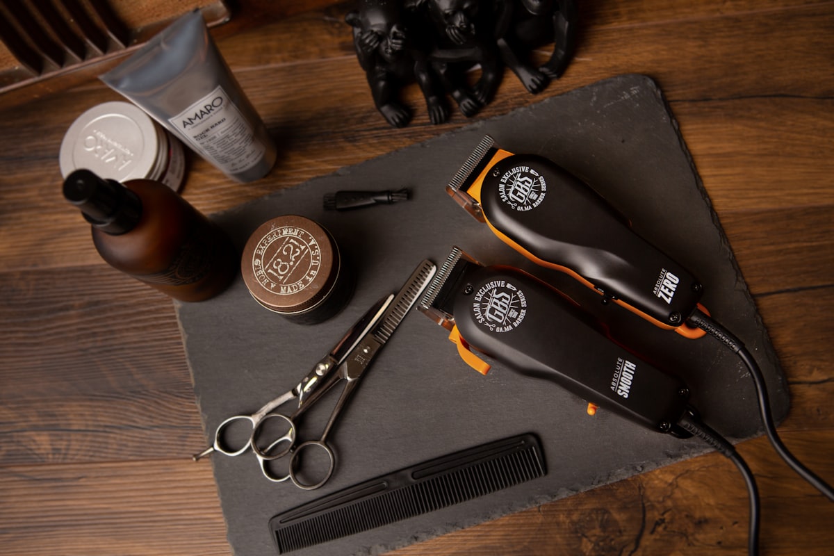 Confident man with a well-groomed haircut and beard